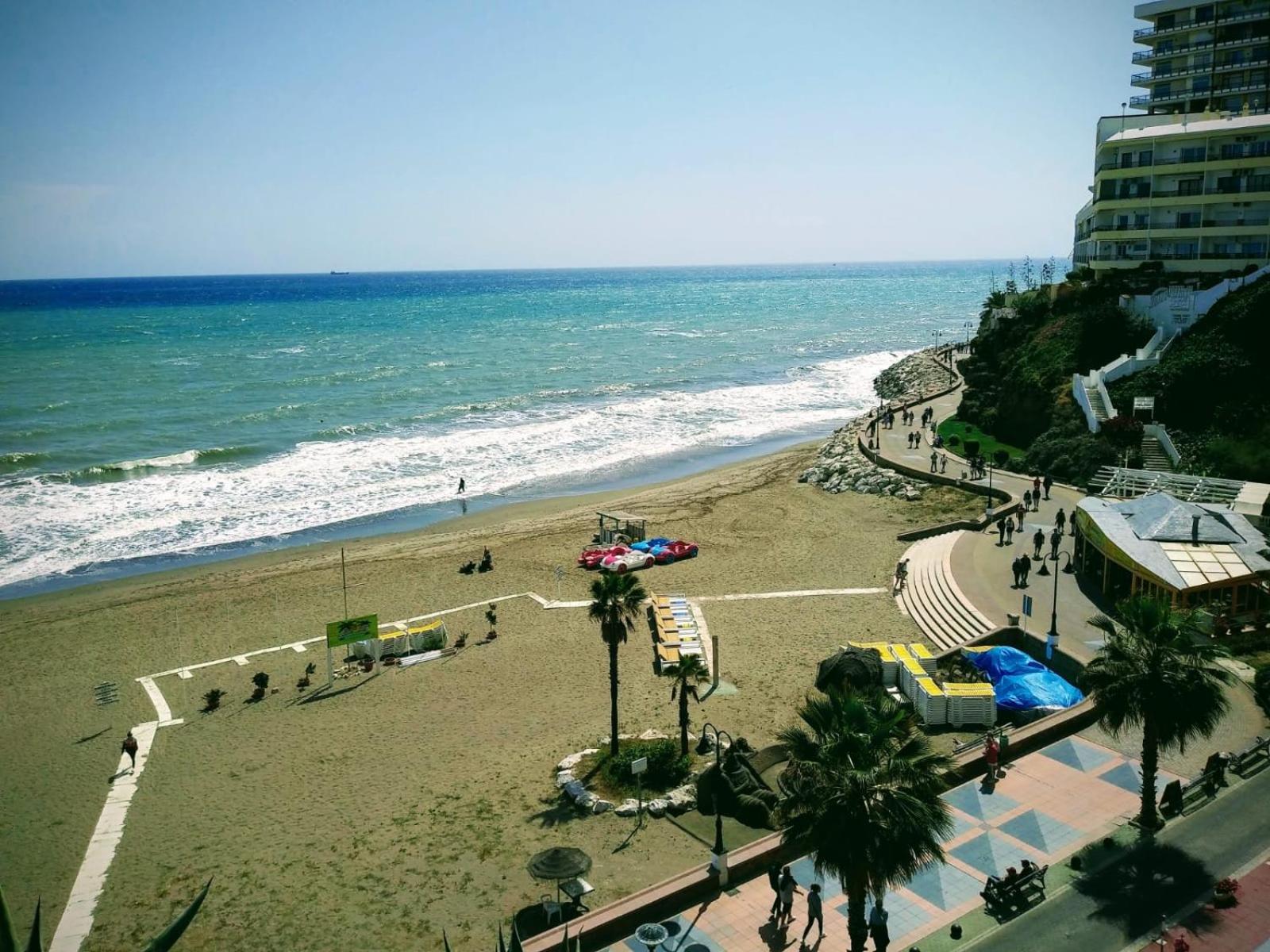 Nuevo Roca Chica, Primera Linea Playa,Torremolinos Exterior foto